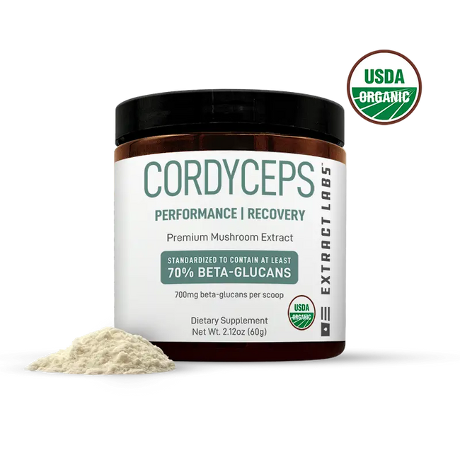 Extract Labs Organic Cordyceps Mushroom Extract Powder