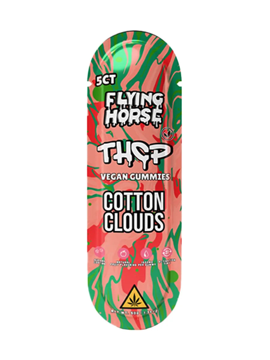 Cotton Clouds Flying Horse THCP Vegan Gummies 5ct