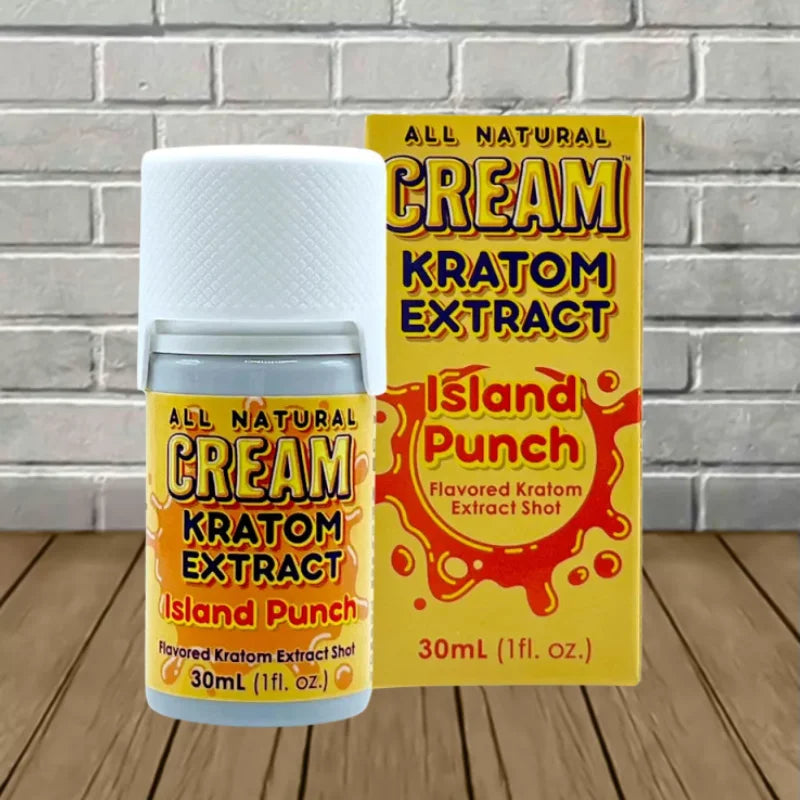 Cream All Natural Liquid Kratom Extract Shot 150mg