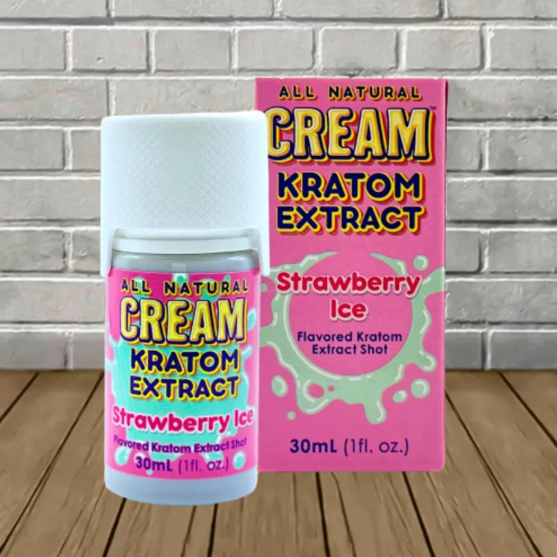 Cream All Natural Liquid Kratom Extract Shot 150mg