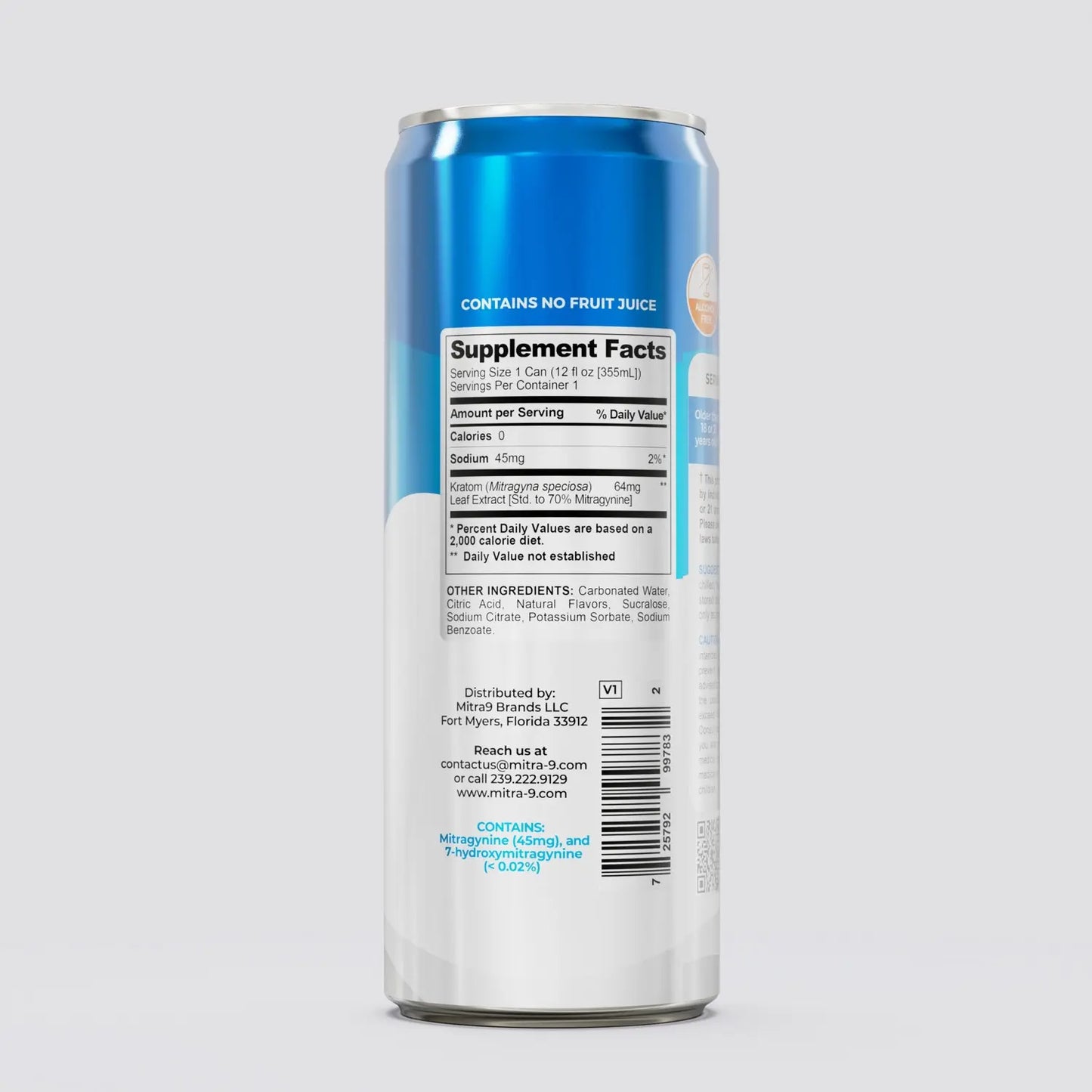Mitra9 Cream Soda Kratom Seltzer