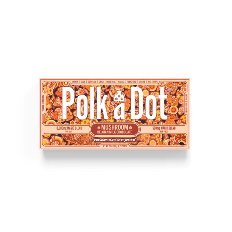 Polk a Dot x URB Mushroom Chocolate Bar (10,000mg) Best Sales Price - Gummies