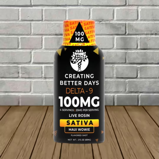 Creating Better Days Delta-9 THC Nano Shot 100mg