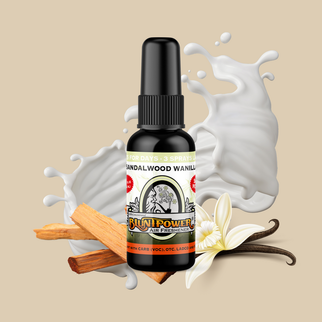 Sandalwood & Vanilla Air Freshener Spray Best Sales Price - Smoke Odor Eliminators