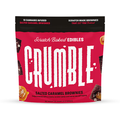 Crumble Brownies 100mg Best Sales Price - Gummies
