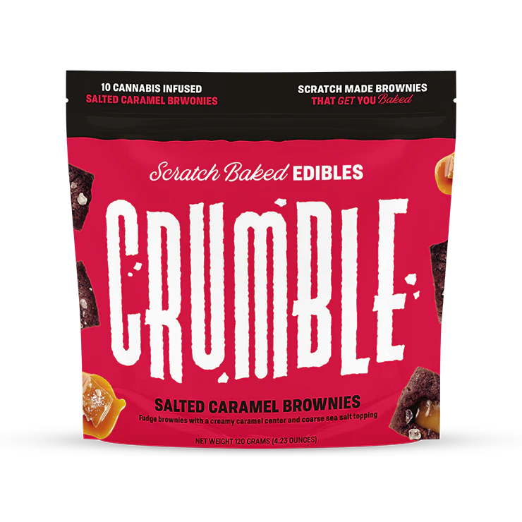Crumble Brownies 100mg Best Sales Price - Gummies