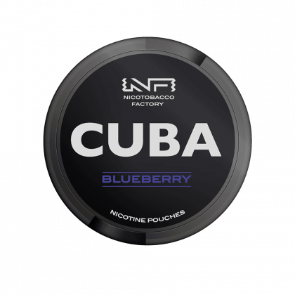 Cuba Black Blueberry All White Snus