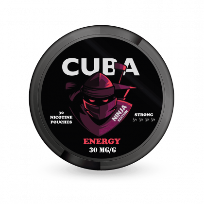 Cuba Ninja Energy All White Snus