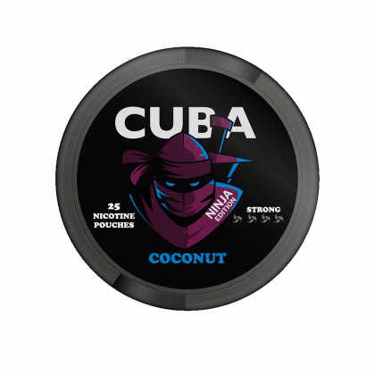 Cuba Ninja Ice Cool Coconut All White Snus