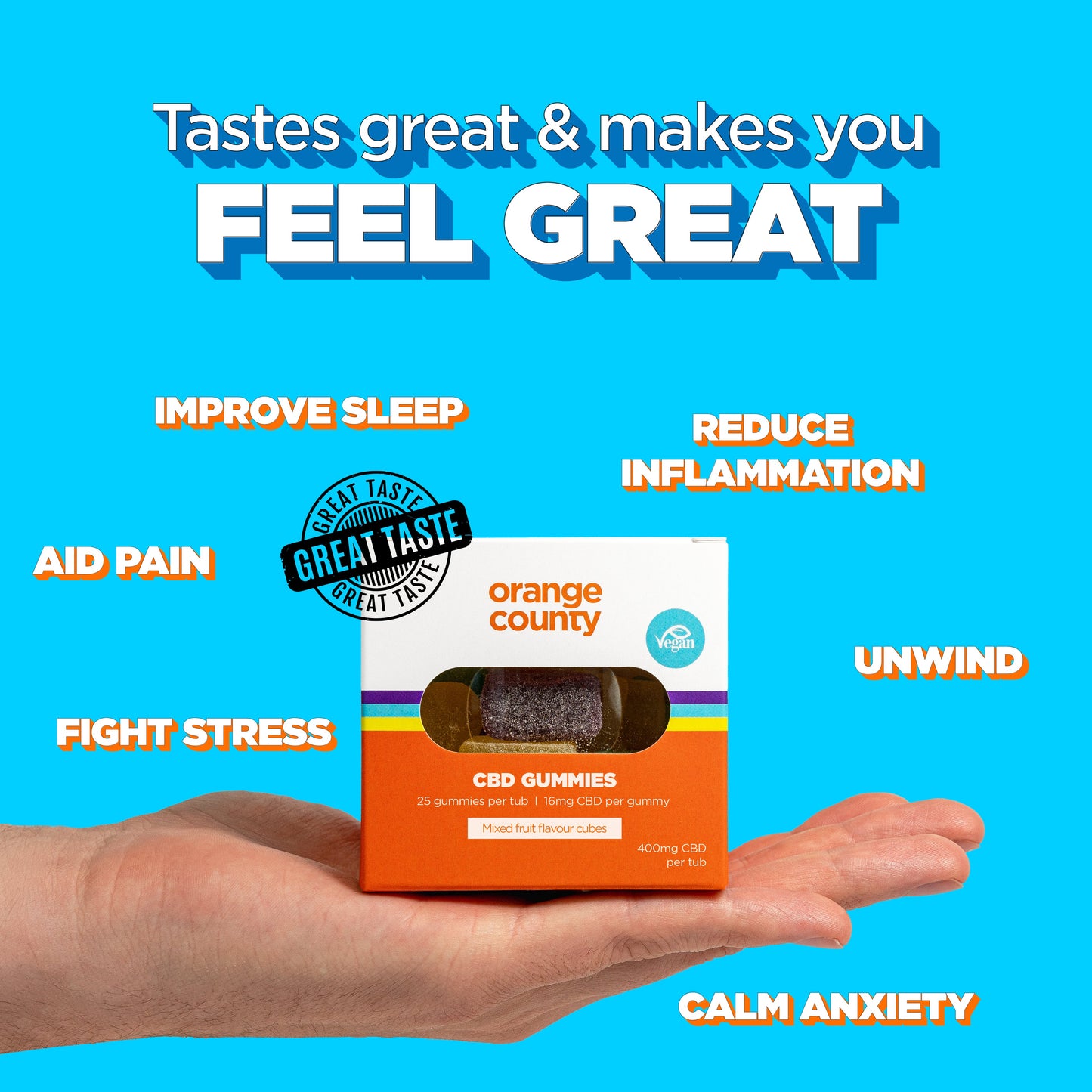 CBD Gummy Cubes Grab Bag (200mg)