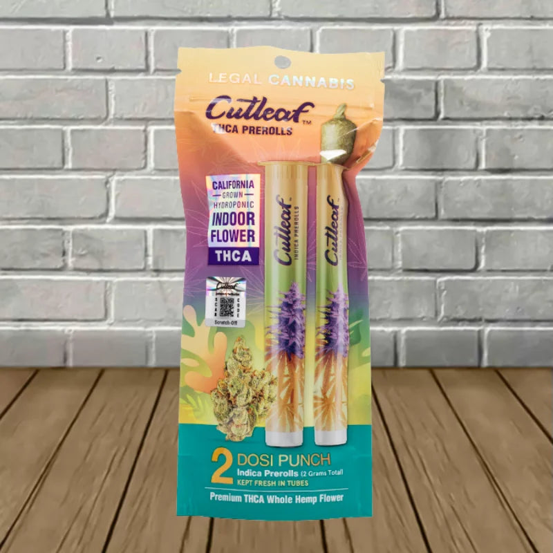 Cutleaf THCa Prerolls 2g