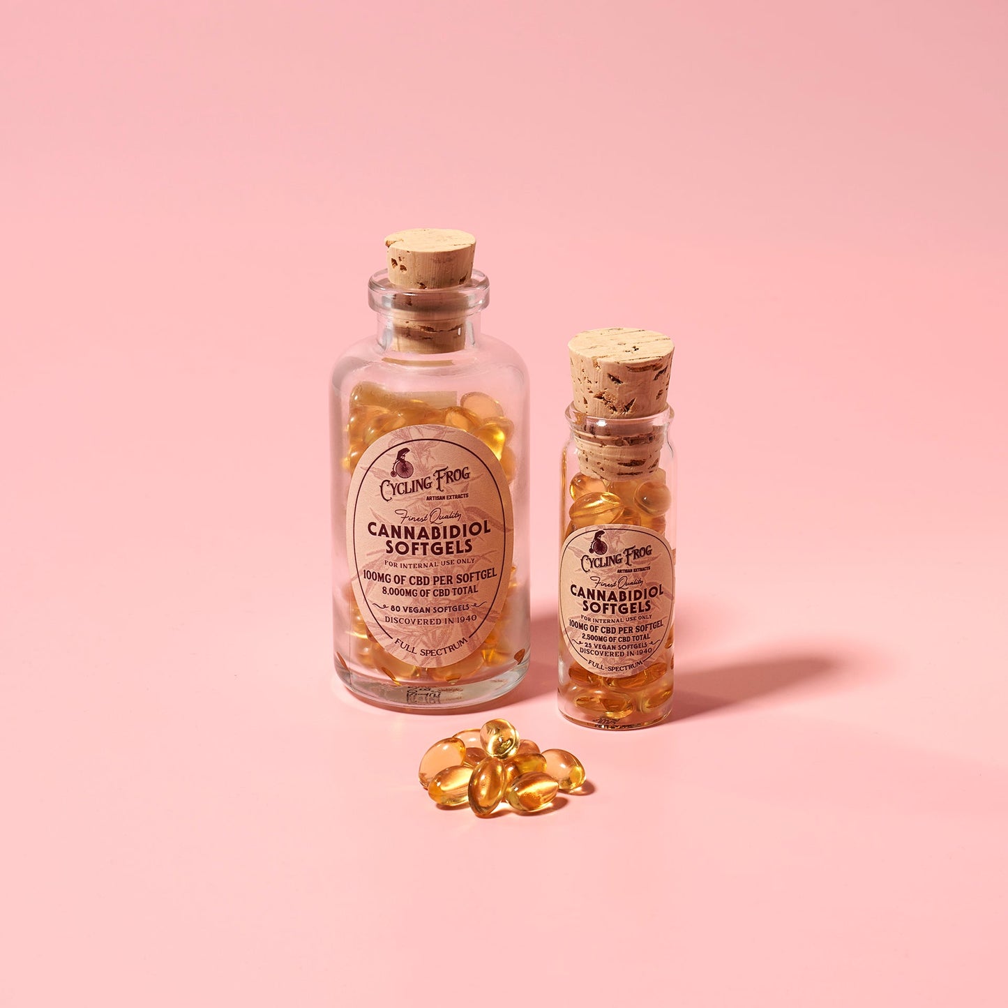 Cycling Frog CBD Softgels