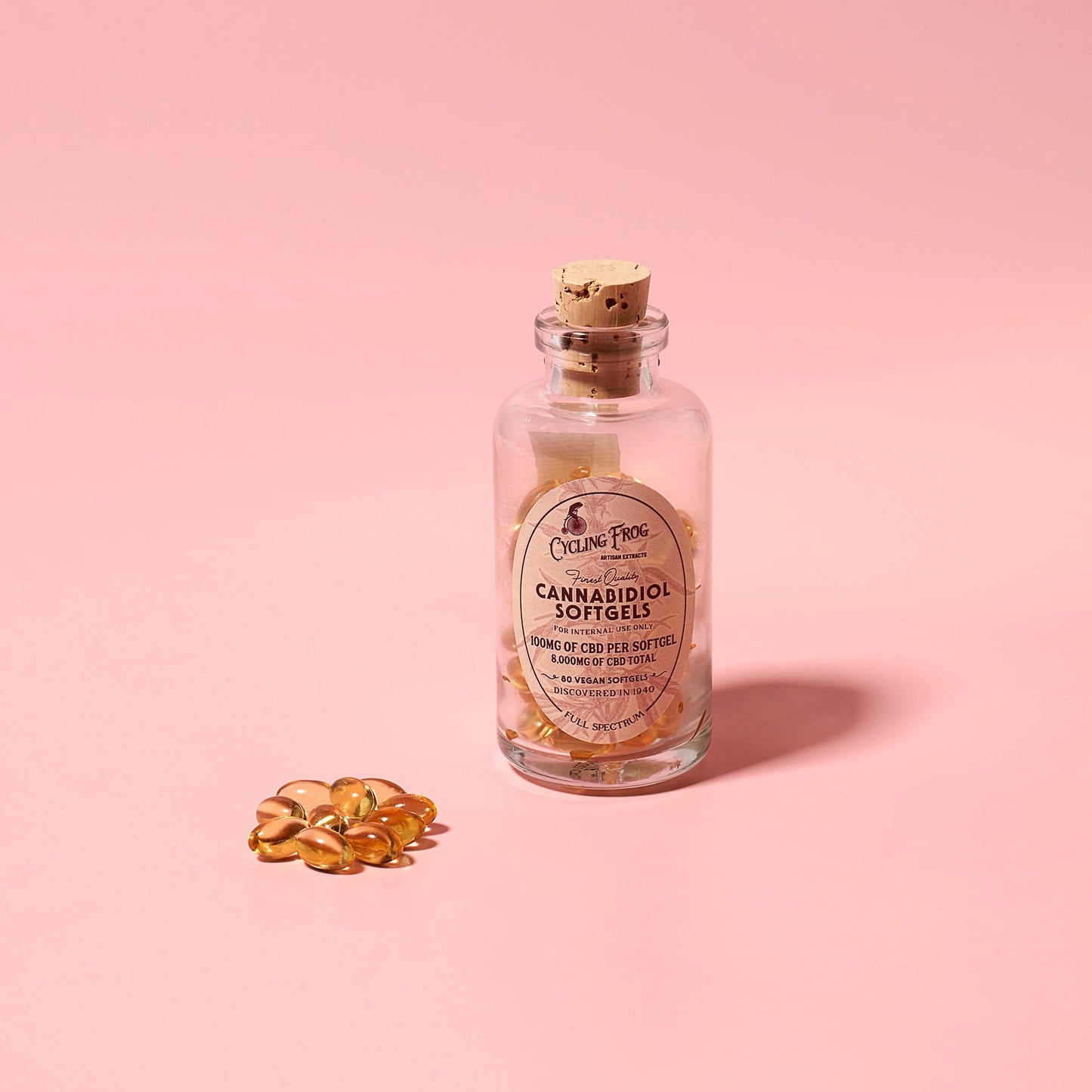 Cycling Frog CBD Softgels