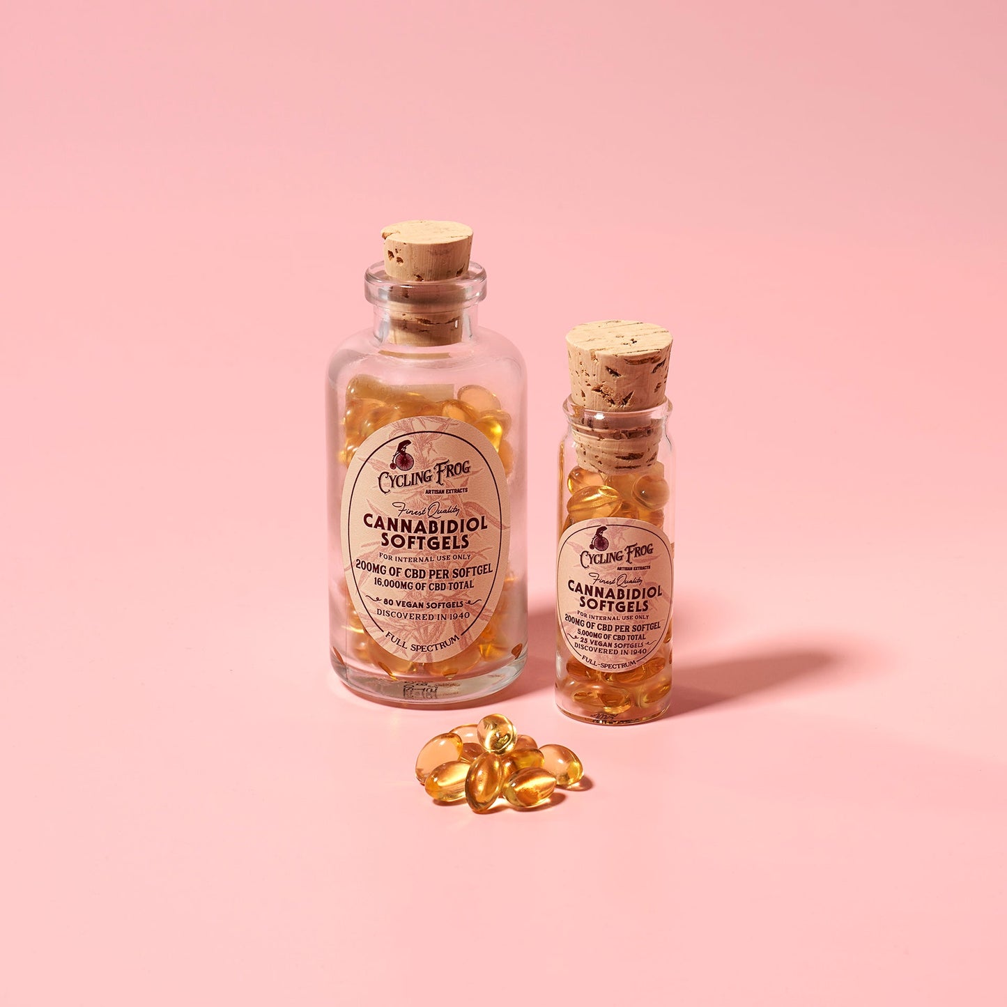 Cycling Frog CBD Softgels