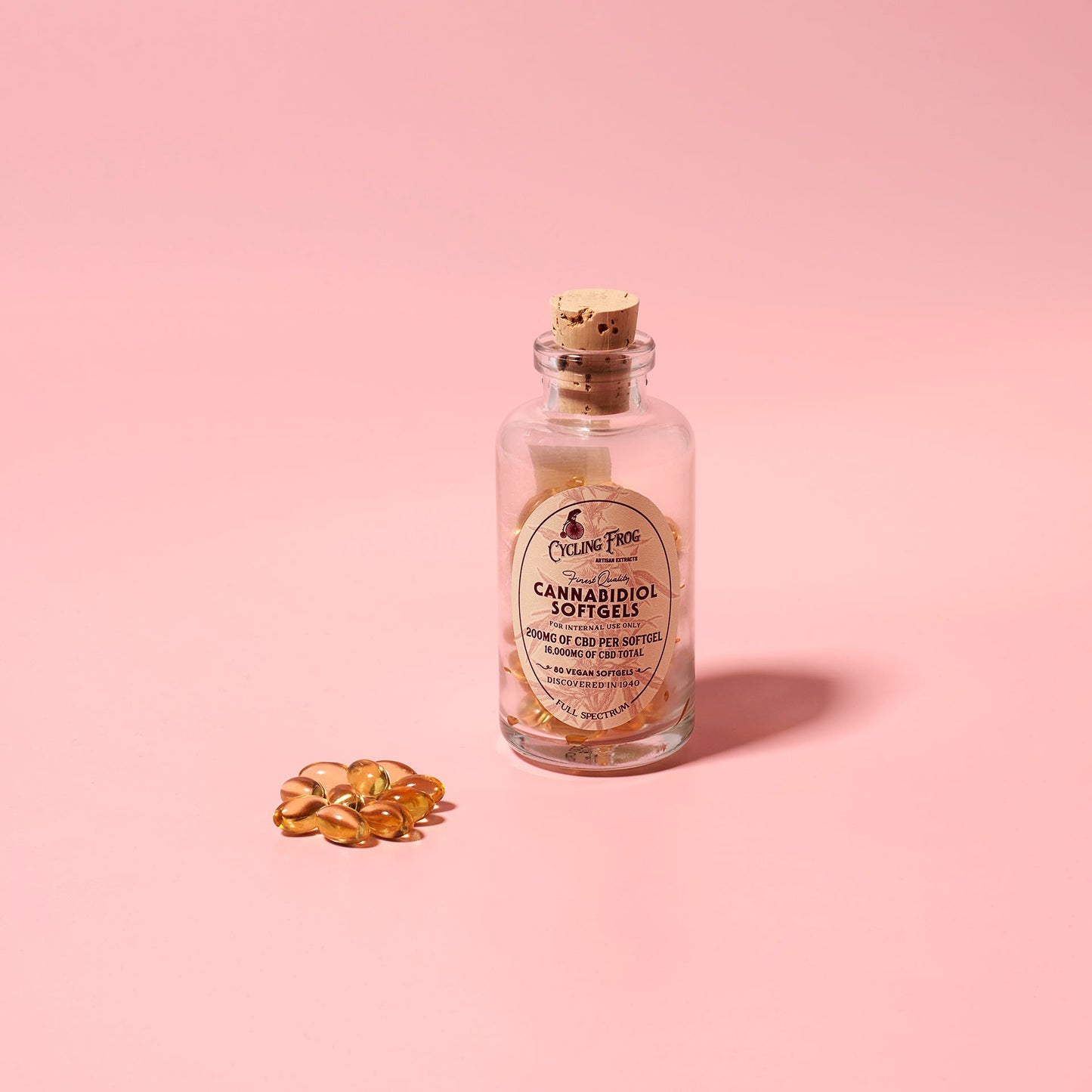 Cycling Frog CBD Softgels