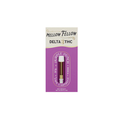 Mellow Fellow Delta 8 1ml Vape Cartridge Purple Punch Best Sales Price - Vape Cartridges