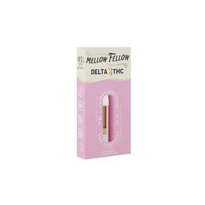 Mellow Fellow Delta 8 1ml Vape Cartridge Strawberry Cough Best Sales Price - Vape Cartridges