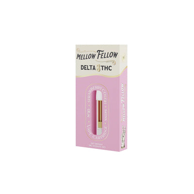 Mellow Fellow Delta 8 1ml Vape Cartridge Strawberry Cough Best Sales Price - Vape Cartridges