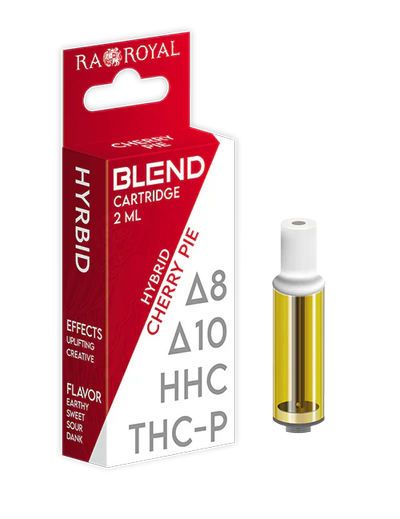 RA Royal CBD | Delta 8 + THC-P + Delta 10 + HHC Blend Vape Cartridge - 2mL Best Sales Price - Vape Cartridges
