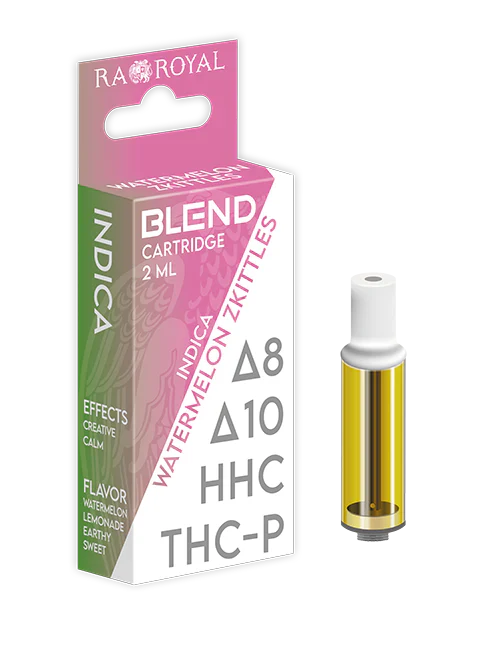 RA Royal CBD | Delta 8 + THC-P + Delta 10 + HHC Blend Vape Cartridge - 2mL Best Sales Price - Vape Cartridges