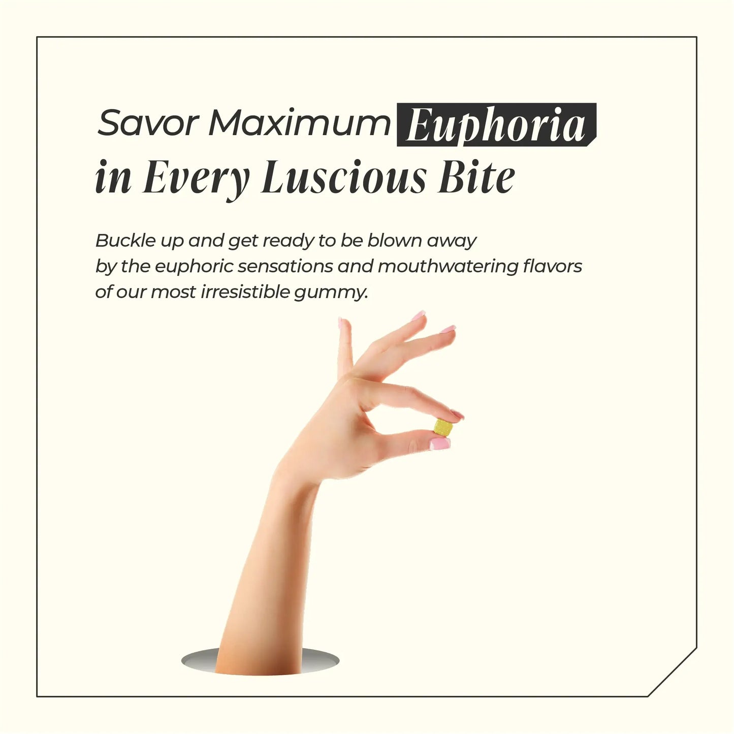 BudPop D8+D9+THCP Strawnana Gummies