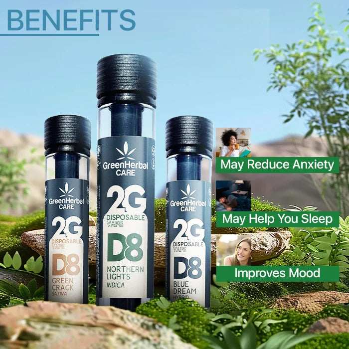 GHC Delta-8 THC Disposable Vape Tube