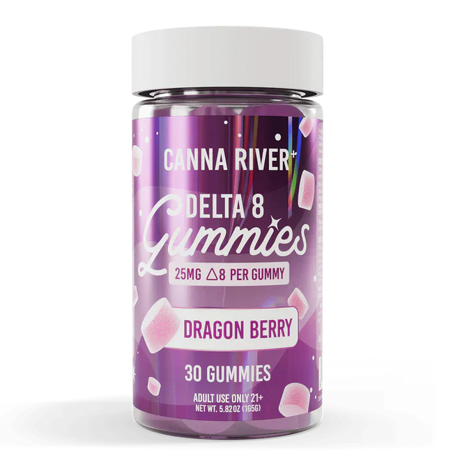 Delta 8 THC Gummies – Dragon Berry – Canna River