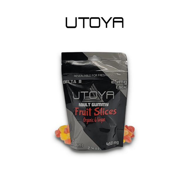 Utoya | Delta 8 THC Fruit Slices Gummies 450mg - 2250mg Best Sales Price - Gummies