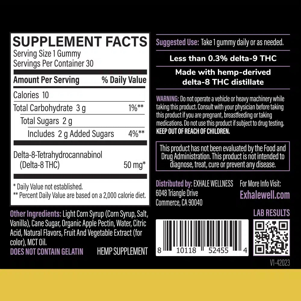 Delta 8 Gummies - Tropical