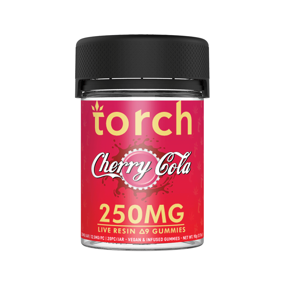 Torch Gummies Cherry Cola | 20ct | 250mg Best Sales Price - Gummies