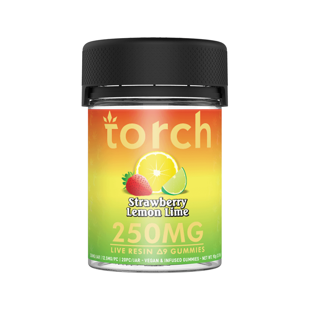 Torch Gummies Strawberry Lemon Lime | 20ct | 250mg Best Sales Price - Gummies