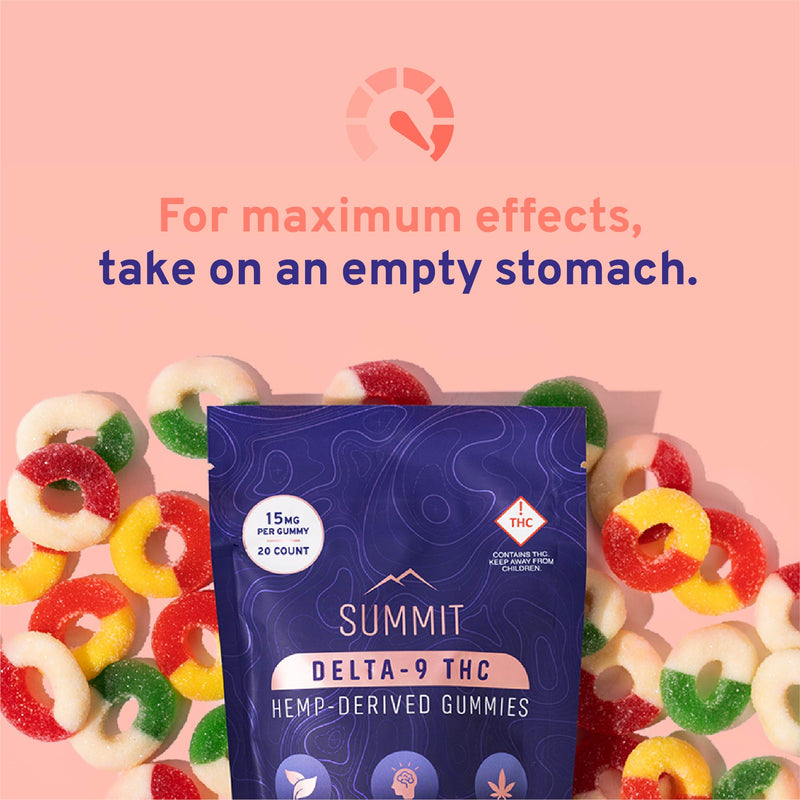15mg Delta-9 Gummies - 20ct by Summit THC Best Sales Price - Gummies
