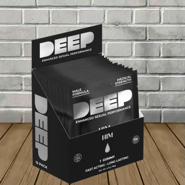 DEEP Enhanced Sexual Performance For Him Gummies