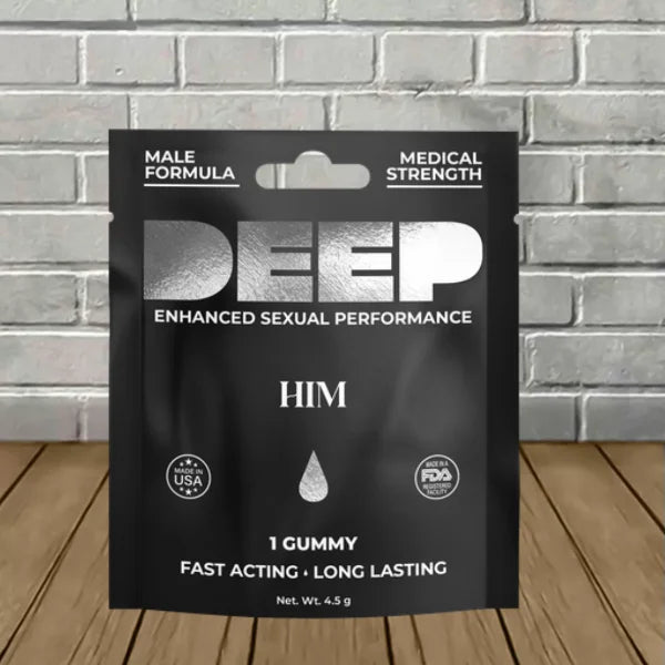 DEEP Enhanced Sexual Performance For Him Gummies