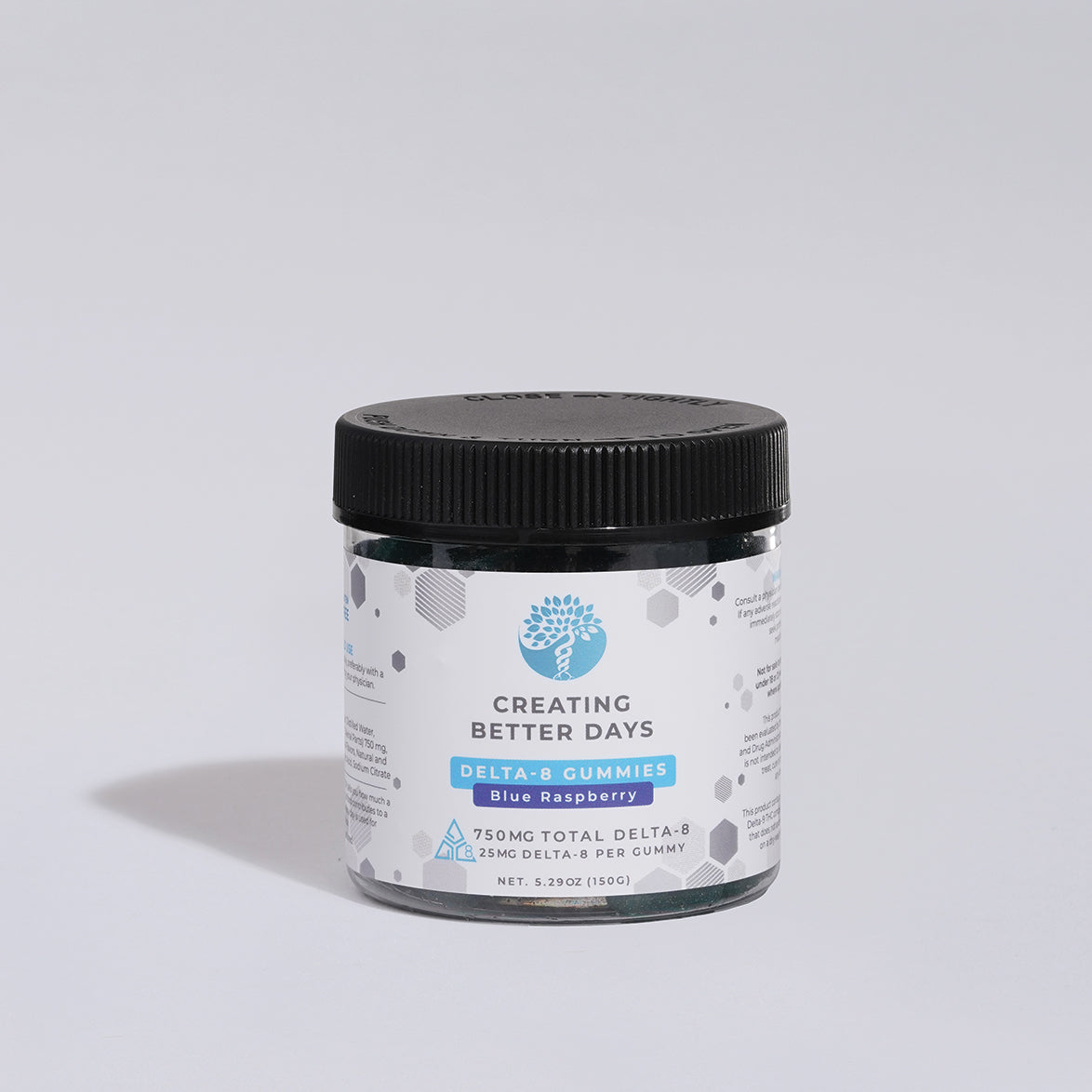 Blue Raspberry Delta 8 Gummies 750 MG – TenVape