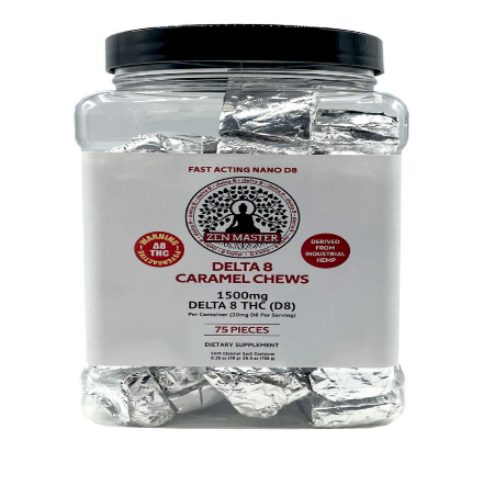 CBD American Shaman Delta 8 Caramels