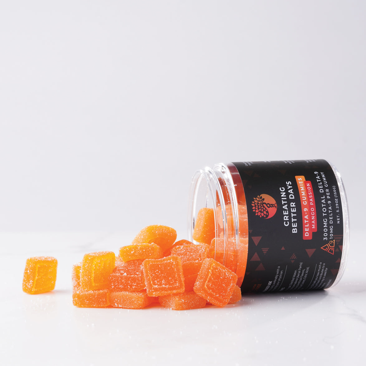 9 Mango Mango Passion Delta 9 Gummies 300 MG – TenVape