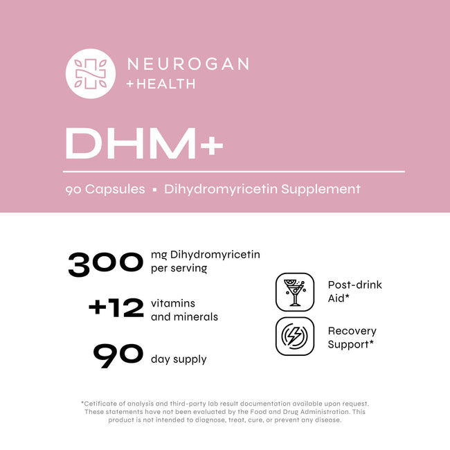 Neurogan Health Dihydromyricetin Capsules (DHM)