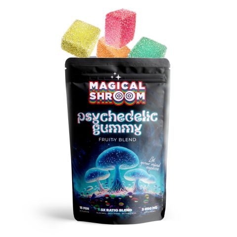 Fruity Blend Gummies - Mushroom Blend - Magical Shroom - 2000mg Best Sales Price - Gummies