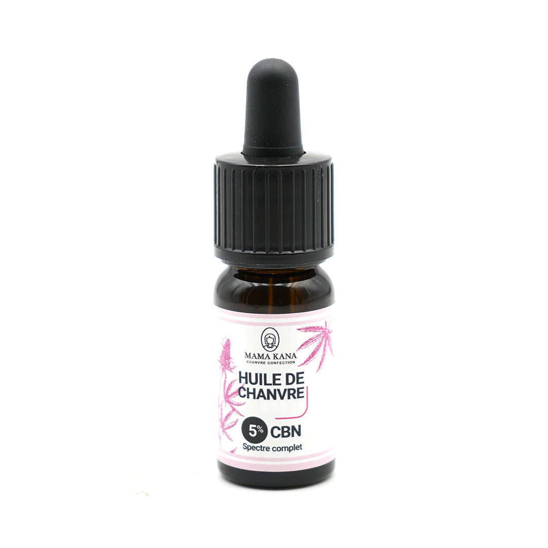 MAMA KANA CBD Huile de Chanvre CBN 5% + CBD 5% 🇫🇷 Best Sales Price - Tincture Oil