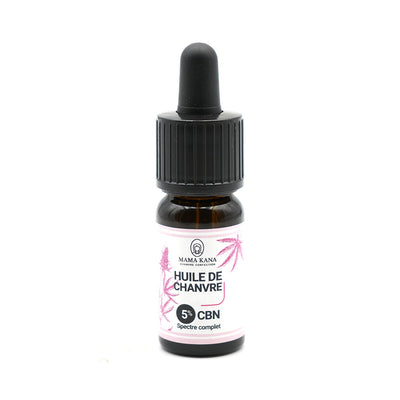 MAMA KANA CBD Huile de Chanvre CBN 5% + CBD 5% 🇫🇷 Best Sales Price - Tincture Oil