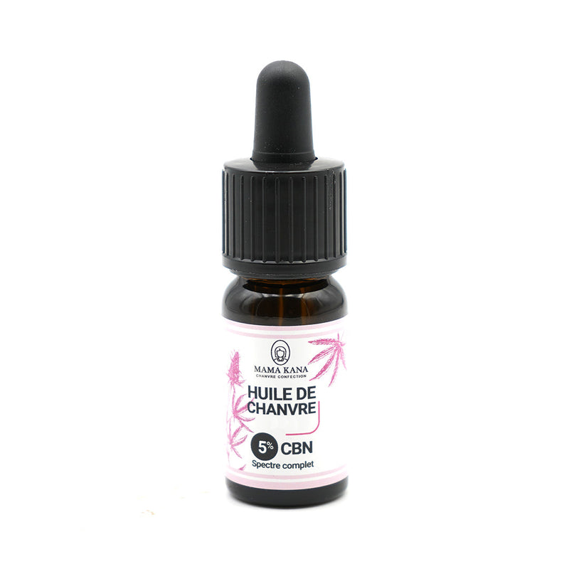 MAMA KANA CBD Huile de Chanvre CBN 5% + CBD 5% 🇫🇷 Best Sales Price - Tincture Oil