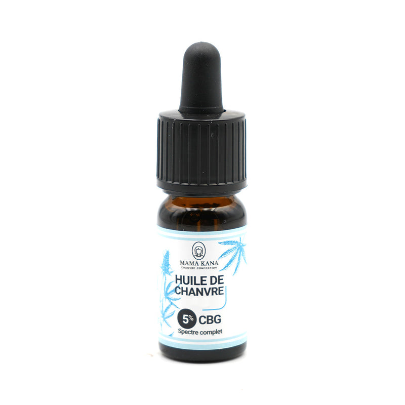 MAMA KANA CBD Huile de Chanvre CBG 5% + CBD 5% 🇫🇷 Best Sales Price - Tincture Oil