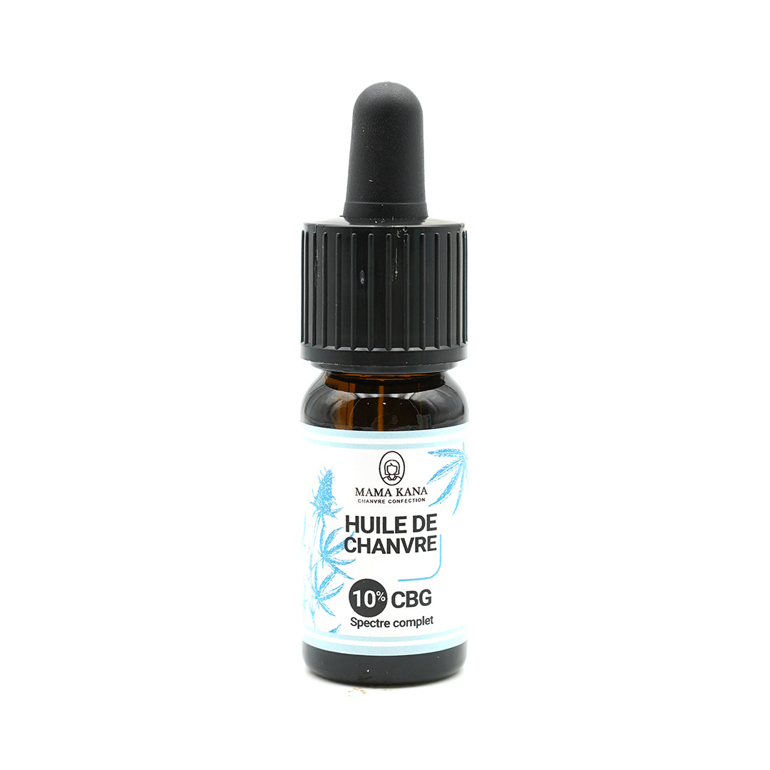 MAMA KANA CBD Huile de Chanvre CBG 10% + CBD 5% 🇫🇷 Best Sales Price - Tincture Oil