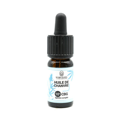 MAMA KANA CBD Huile de Chanvre CBG 10% + CBD 5% 🇫🇷 Best Sales Price - Tincture Oil