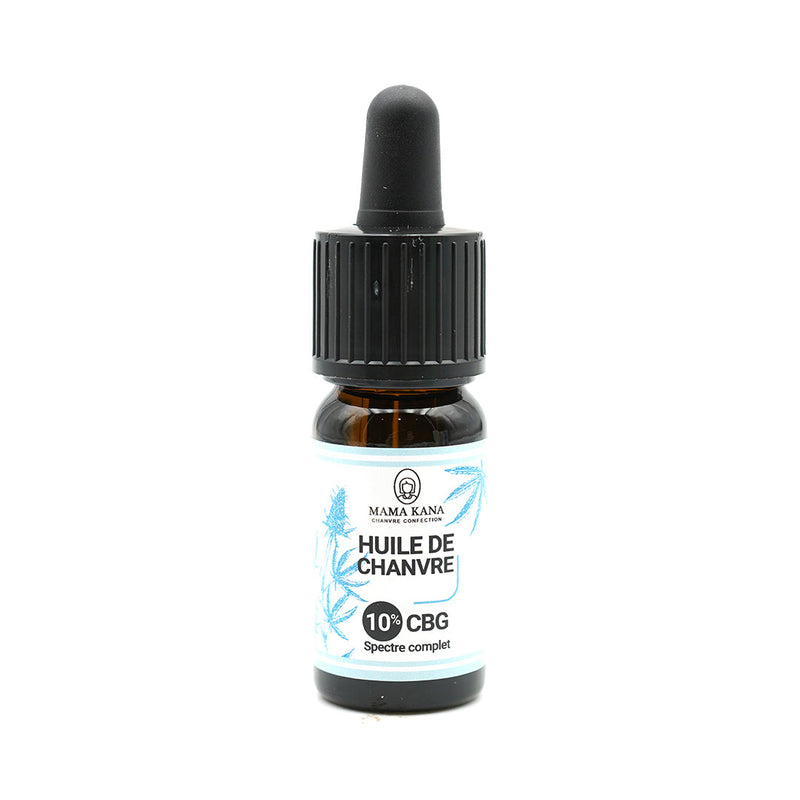 MAMA KANA CBD Huile de Chanvre CBG 10% + CBD 5% 🇫🇷 Best Sales Price - Tincture Oil