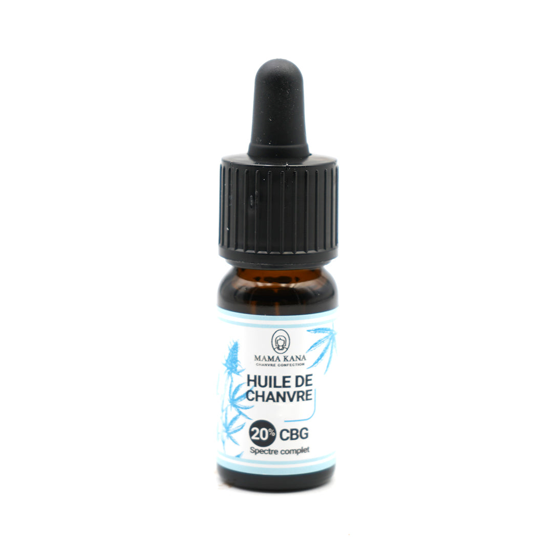 MAMA KANA CBD Huile de Chanvre CBG 20% + CBD 5% 🇫🇷 Best Sales Price - Tincture Oil