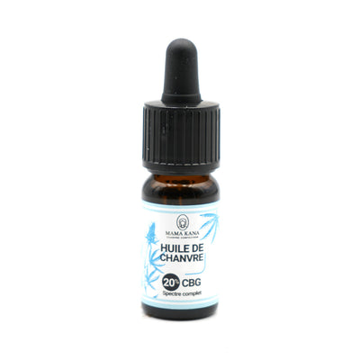 MAMA KANA CBD Huile de Chanvre CBG 20% + CBD 5% 🇫🇷 Best Sales Price - Tincture Oil