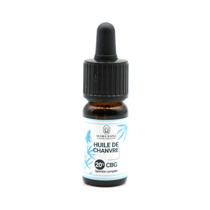 MAMA KANA CBD Huile de Chanvre CBG 20% + CBD 5% 🇫🇷 Best Sales Price - Tincture Oil