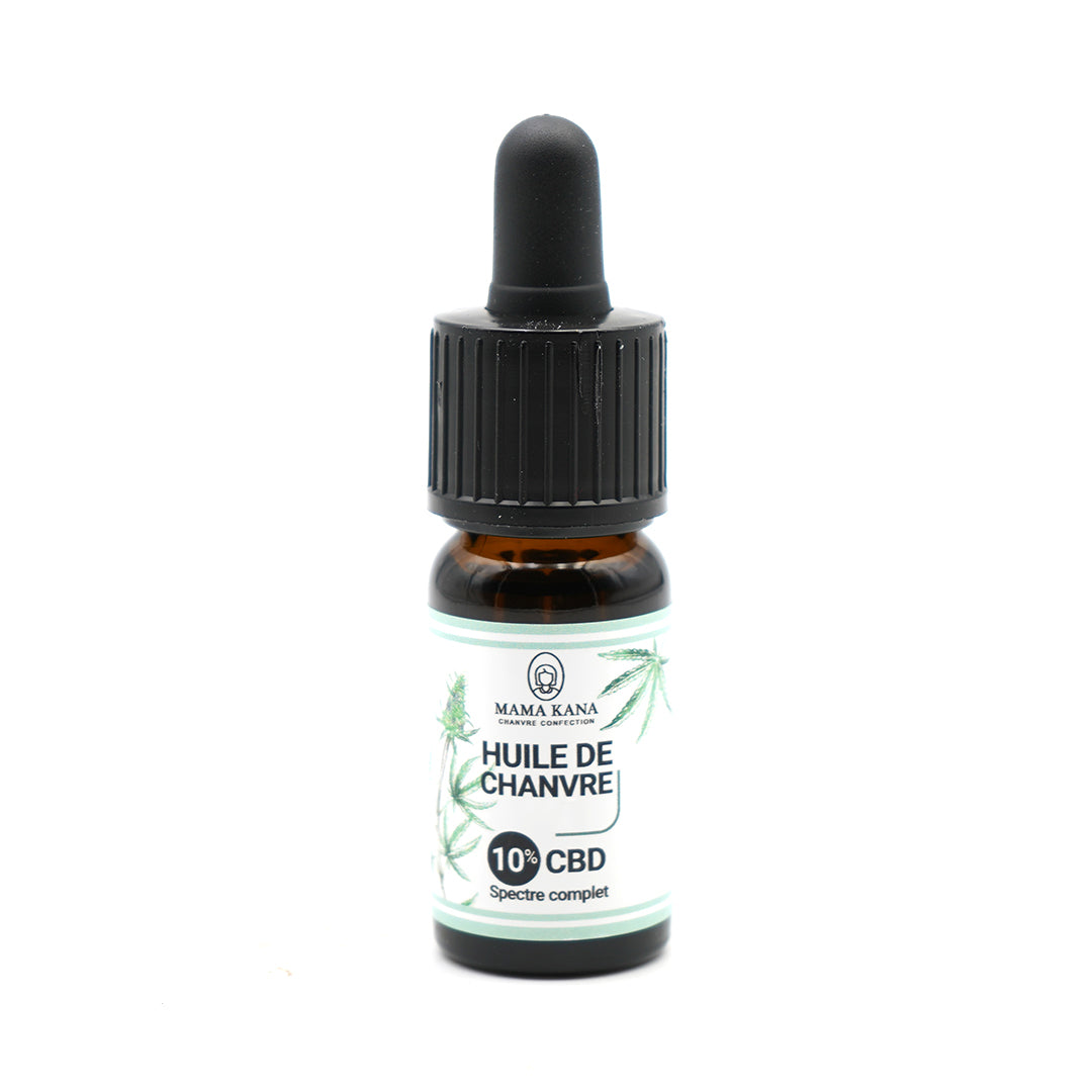 MAMA KANA CBD Huile 10% de CBD Full Spectrum 🇫🇷 Best Sales Price - Tincture Oil